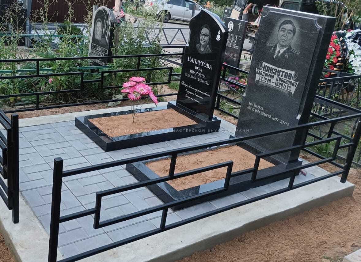 Памятники на Юдинском кладбище Фото